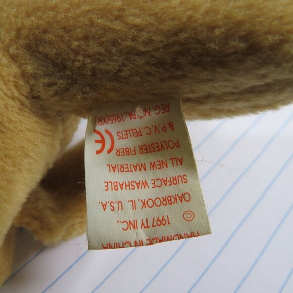 Spunky Golden Retriever Dog Puppy small beanie baby - Picture 8 of 10